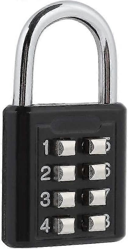 Luggage Locks, Mini Combination Lock, Padlock With 8-digit Code