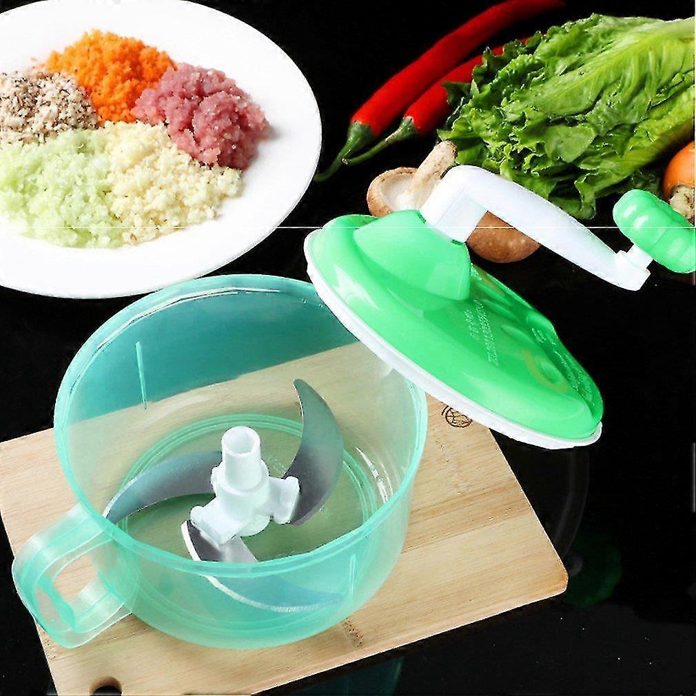 250ml High Quality Multi-function Kitchen Manual Food Processor Meat Grinder Vegetable Chopper Shredder Cutter Egg Blender