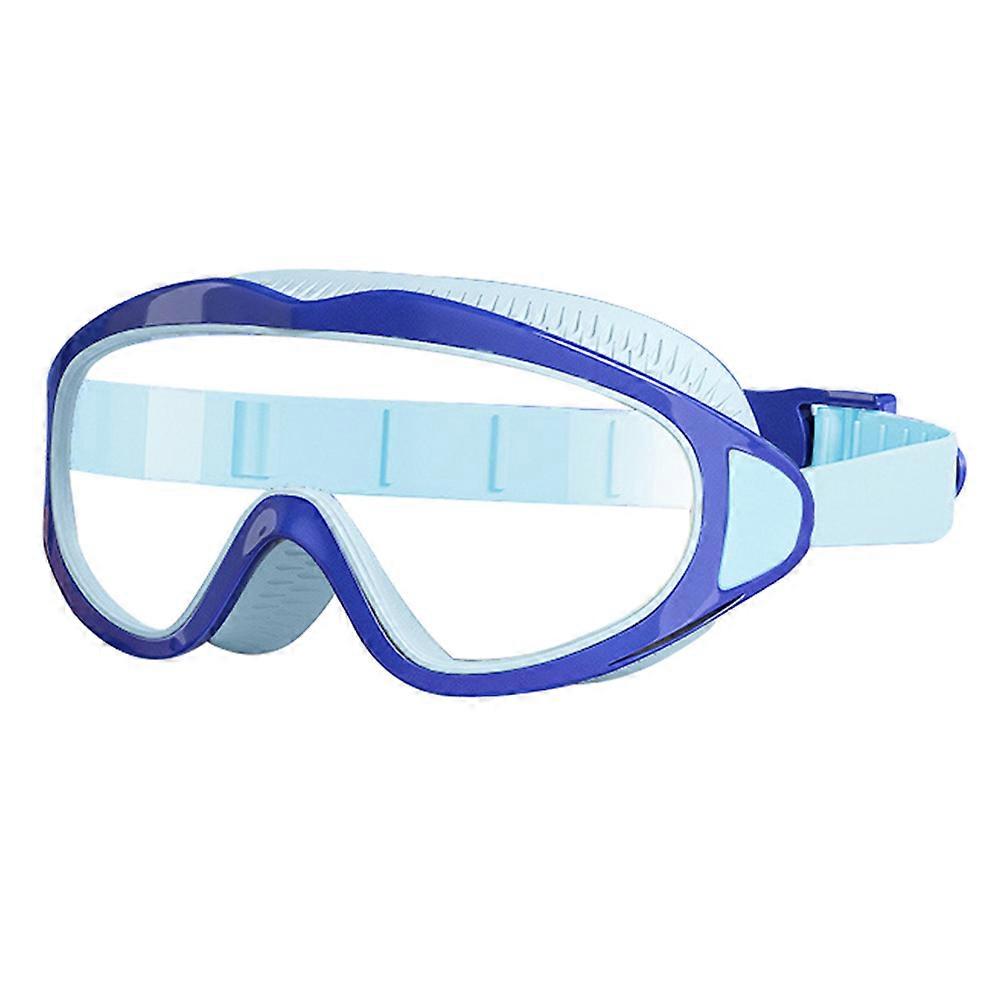 Candys Color Large Frame Swim Goggles for Kids Anti-Fog Fitting Eye Goggles for Outdoor Beach Pool