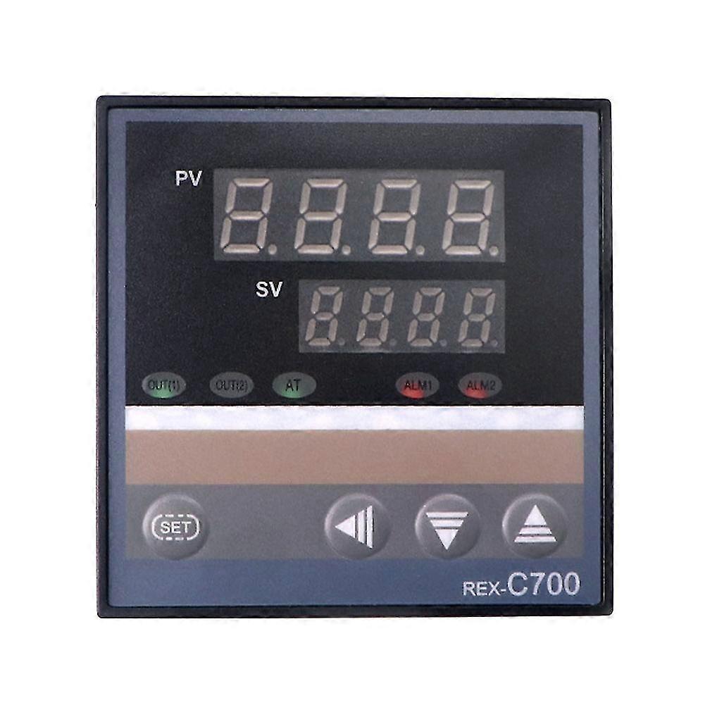 Rex-c700-m Bir 220v Dijital Ekran Akıllı Termostat Pid Sıcaklık Kontrol Cihazı Qinhai
