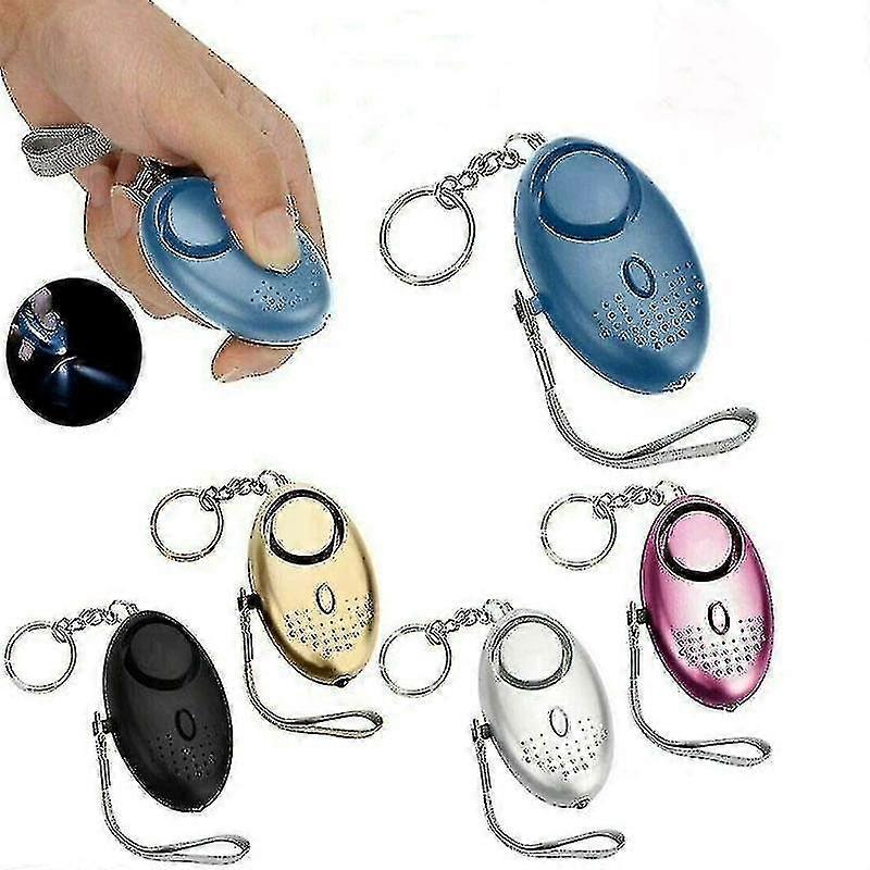 alarm Personal Panic Rape Attack Safety Security Alarm Emergency Self-defense 140db(purple)