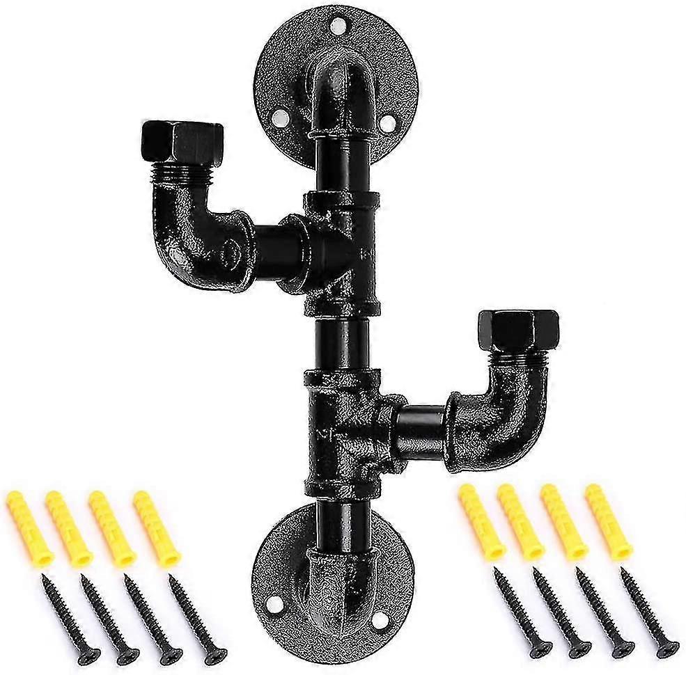 Heavy duty rustic metal wall hooks