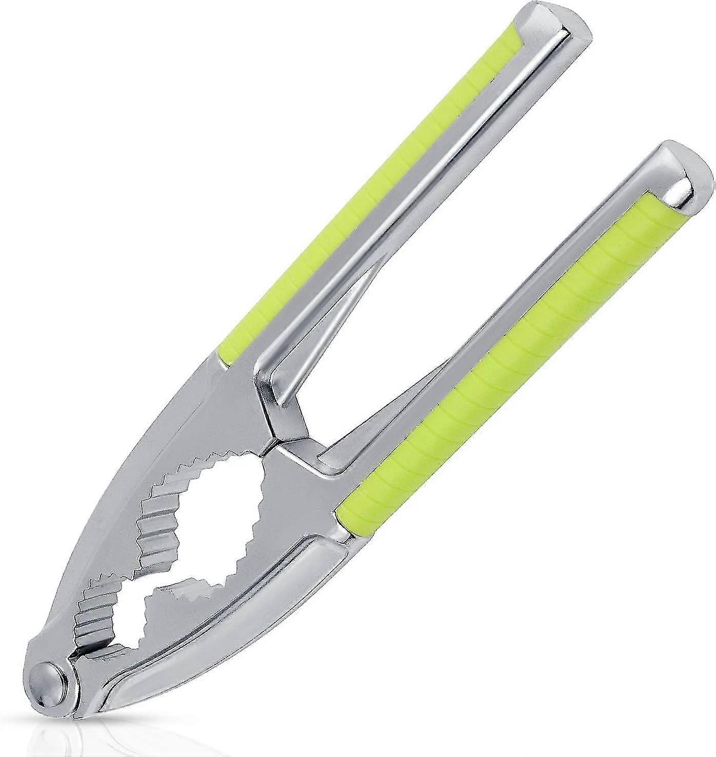 Nutcracker With Acsergery Non-slip Handle, Stainless Steel Nut Crackers Tool For Nuts Gift