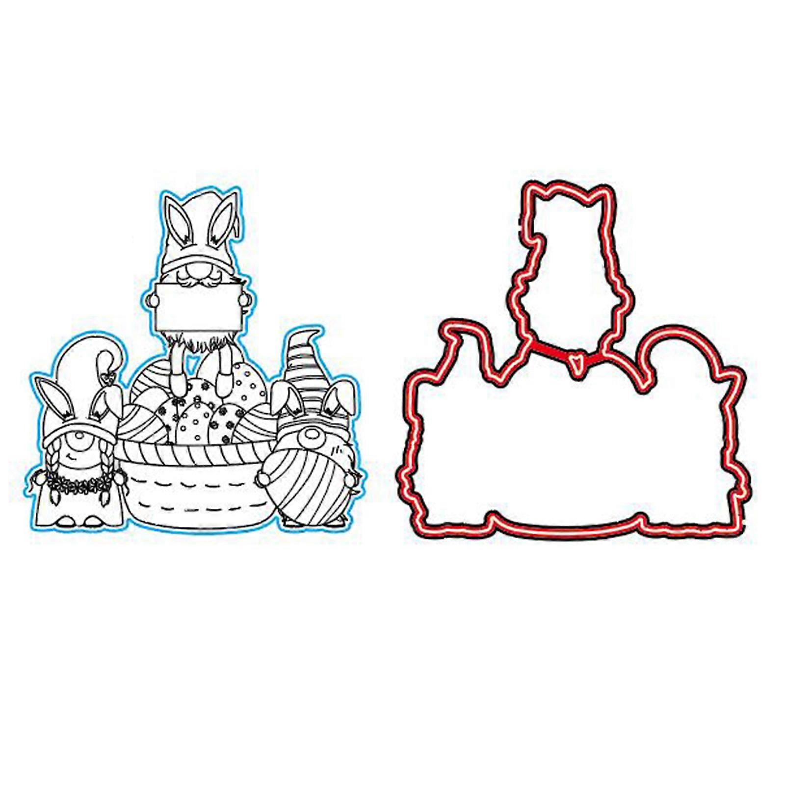 Decorative Cutting Dies Metal Die Cuts Embossing Templates for Scrapbooking