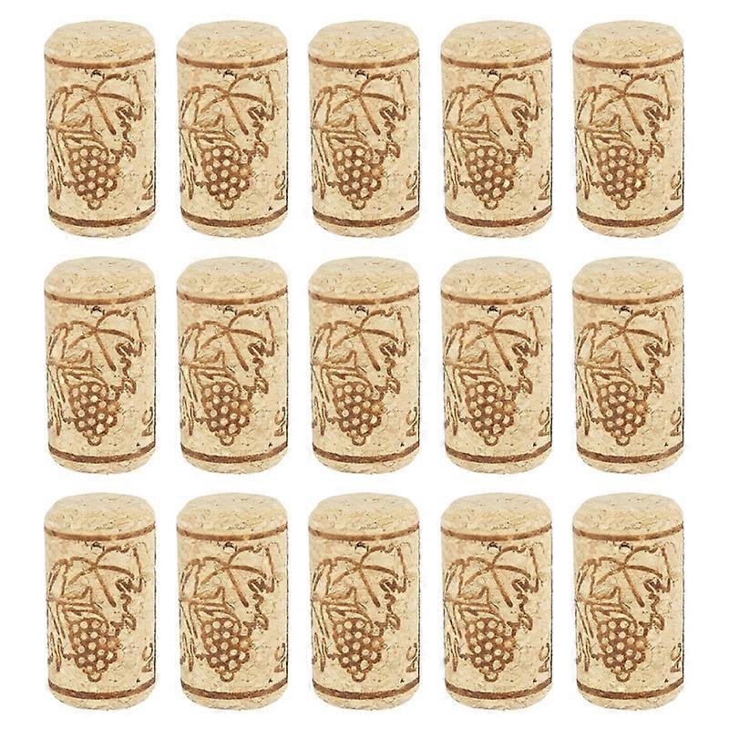 100 Pcs Wine Corks Stopper Reusable Functional Portable Sealing Stopper for Bottle Bar Tools Kitchen Accessories