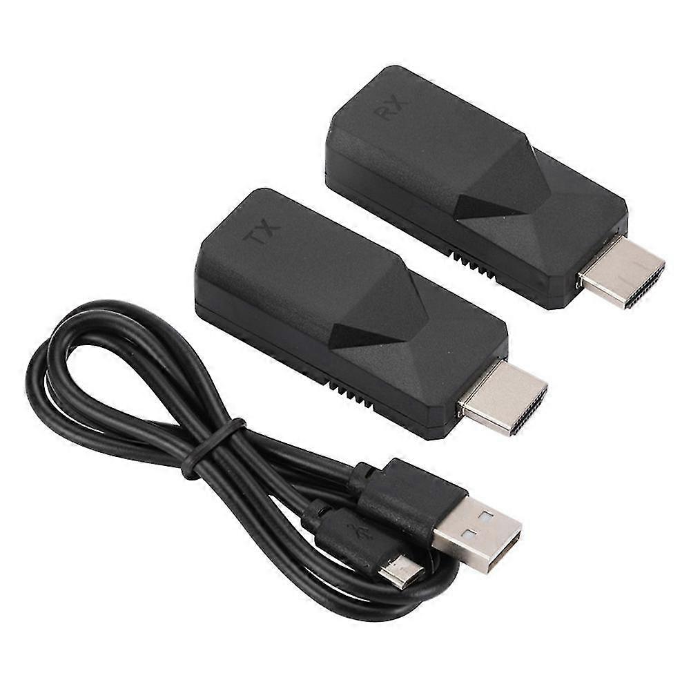 Hd Extender 1080p Rj45 Lan Network Extension Transmitter Receiver Tx Rx Cat5e Cat6 Ethernet Cable H