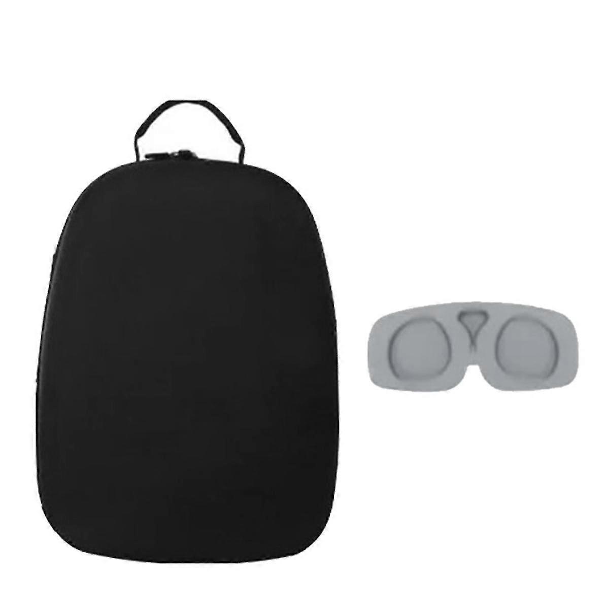 Hard EVA Storage Bag for Meta Quest3 VR Headset Case for Meta Quest3 Storage Box VR Protection Shell Box Black
