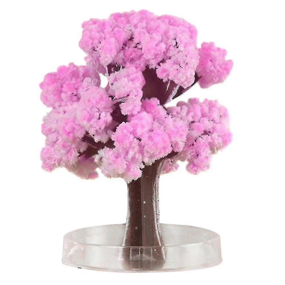 Magic Growing Tree Paper Sakura Crystal Trees Desktop Cherry Blossom Toys