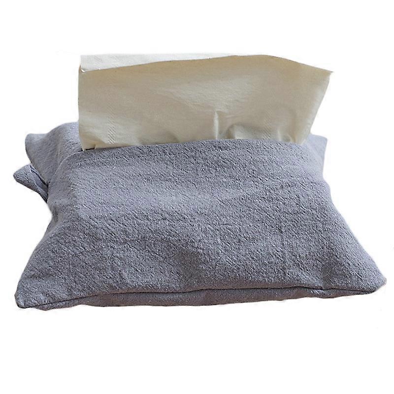 Solid Color Napkin Holder Hanging Bag Home Car Tissue Case Box Storage Pouch KAESI