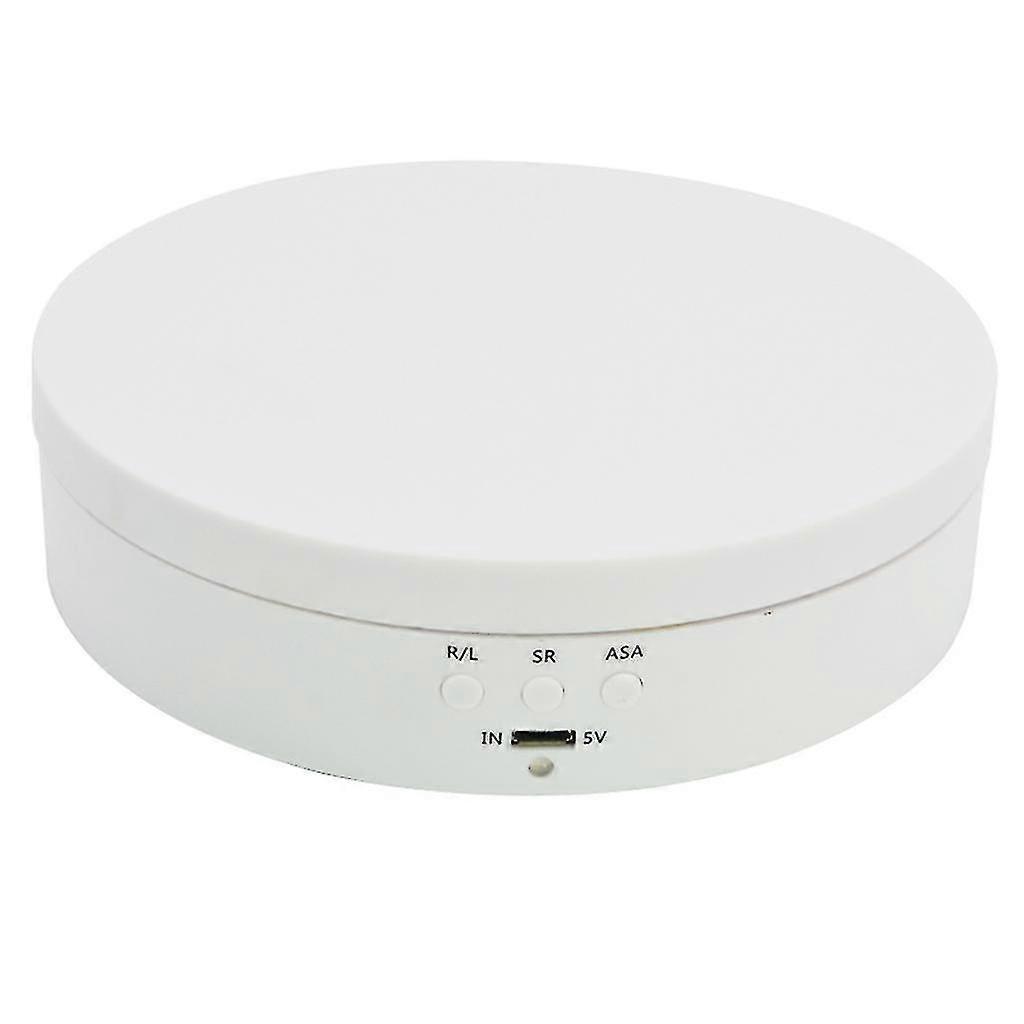 3スピード電動回転ディスプレイスタンドミラーターンテーブルジュエリーホルダーバッテリーUSB電源