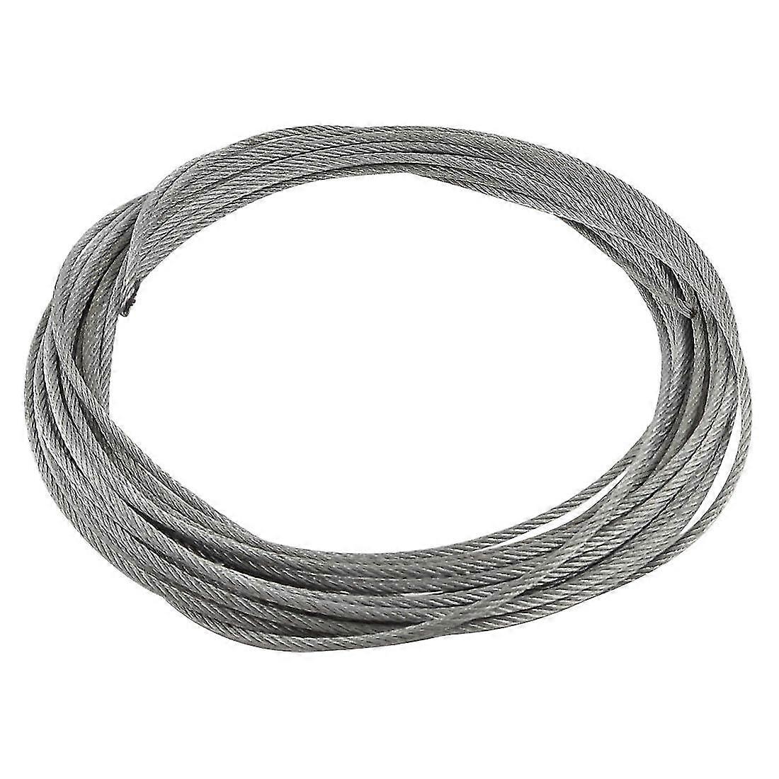 3mm Diameter Flexible Stainless Steel Wire Rope Cable 12 Meter Length