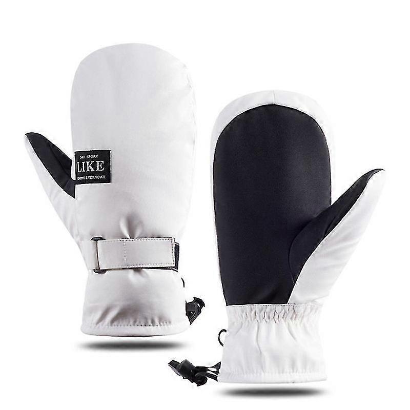 Ski Gloves - Waterproof Breathable Snowboard Gloves, Warm Winter Snow Gloves, Fits Both Men & Women