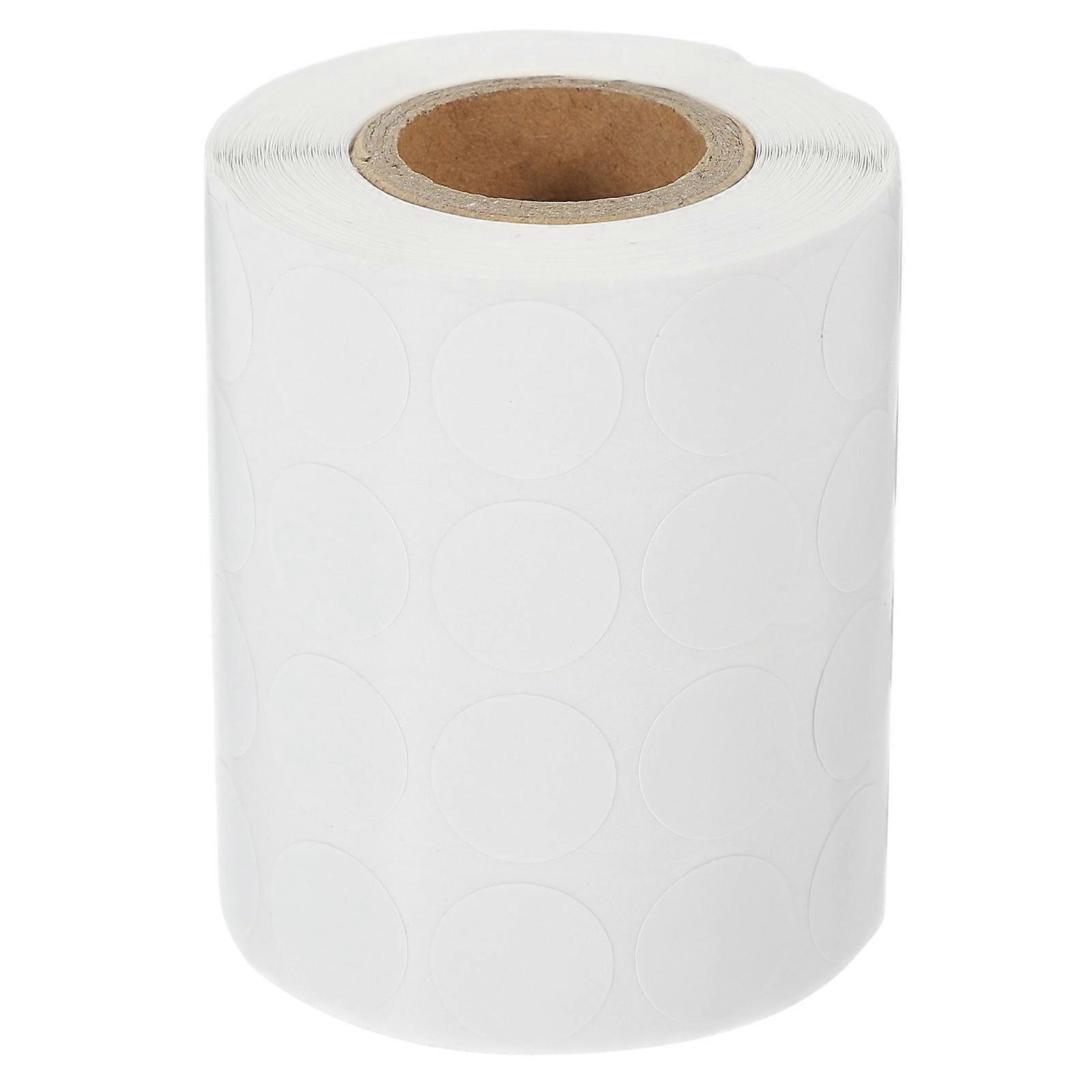 3000pcs Circle Dot Stickers Label Dot Stickers Blank Coding Labels Portable Blank Round Labels