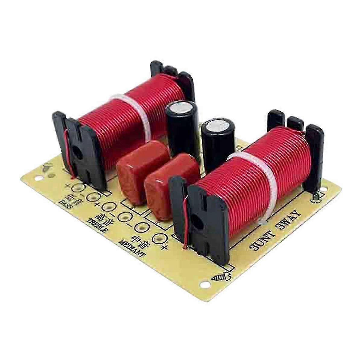 3-Way Audio Home Speaker Crossover Frequency Divider Refit Kit Audio Speaker
