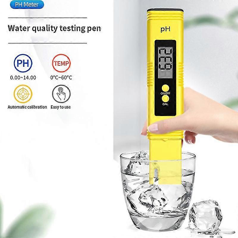 Digital Ph Meter High Precision Lcd Aquarium Water Acid Ph Tester Pool Analyzer Shytmv