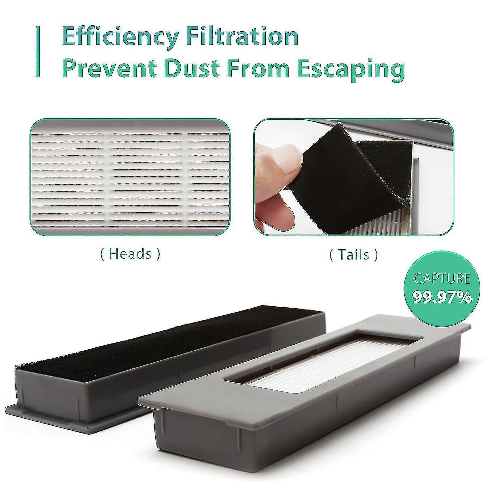 Kit di ricambio compatibile con Ecovacs Deebot Ozmo T8 Aivi T8 Max N8 Pro N8 Pro +