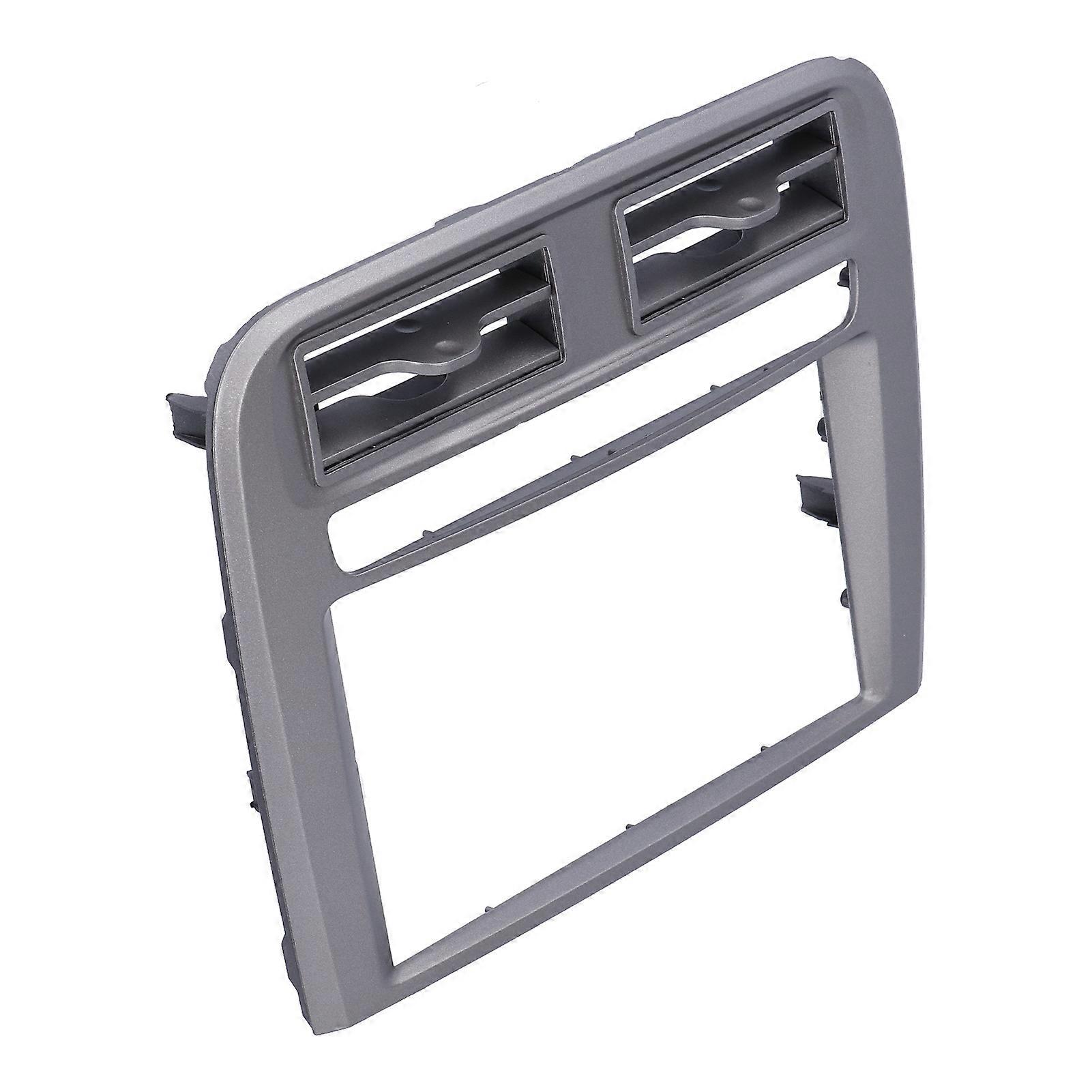 Sostituzione del rivestimento del pannello CD del cruscotto dell'auto con cornice stereo radio 2Din per Fiat Punto/Linea