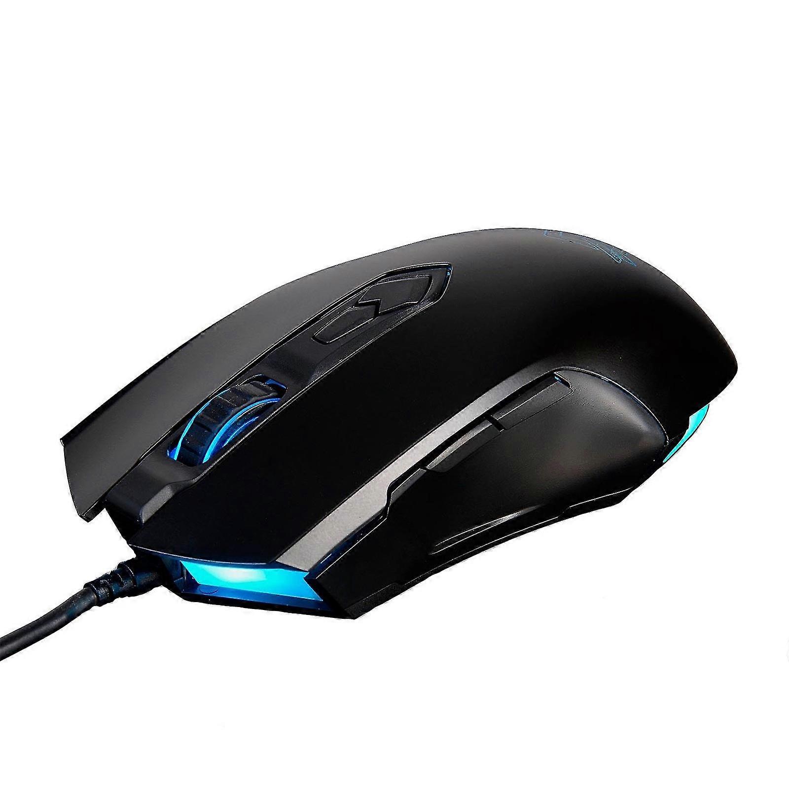 NewwayRuggedized Mouse Aj52 Wired Gaming Mouse Has 7 Rgb Backlight Modes compatible Computer Notebooks