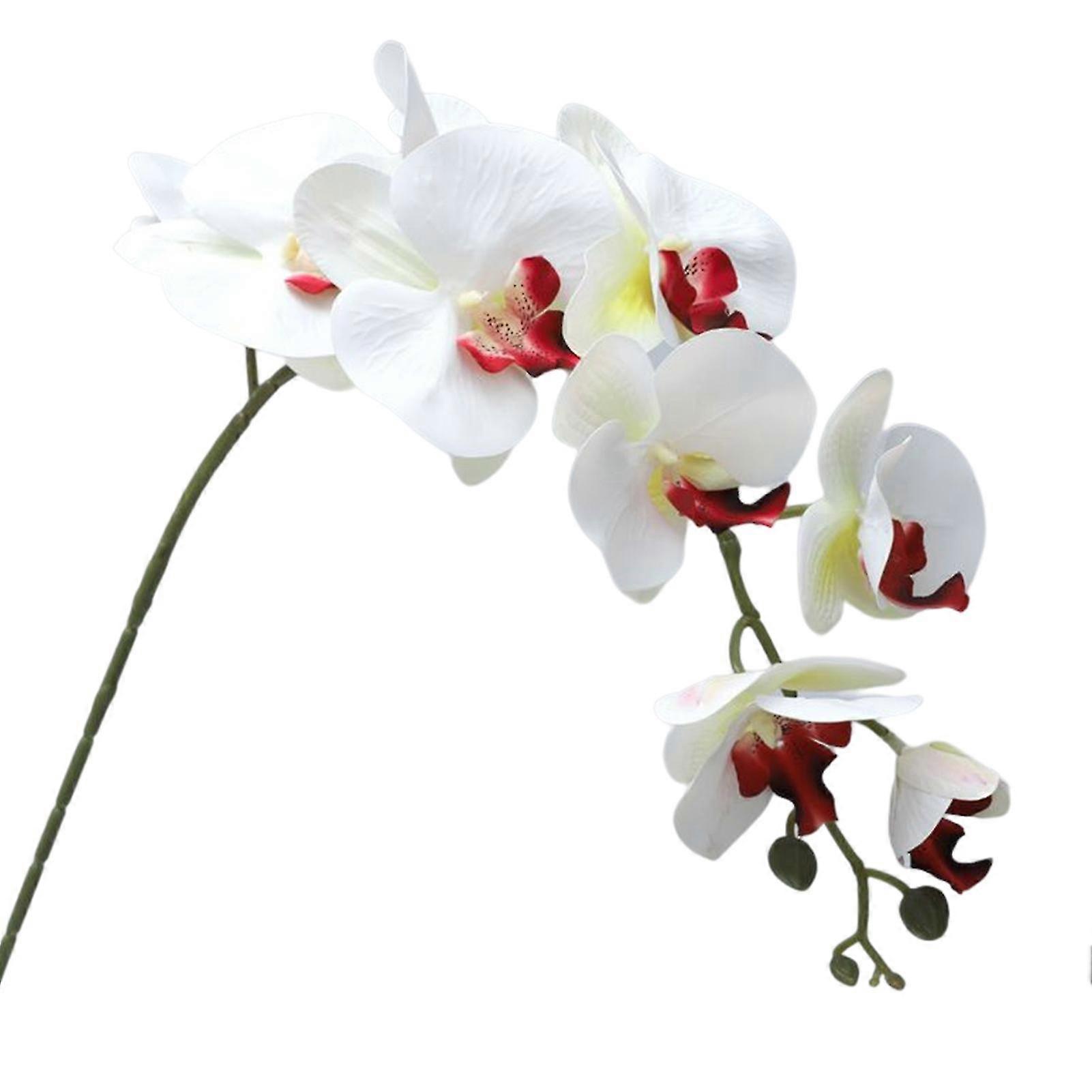 9 teste falso Phalaenopsis Multi-fork Handcraft Orchidea Farfalla Artificiale Per La Casa