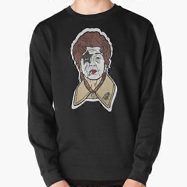 Goth Baumwolle Pullover Sweatshirt-JG6445