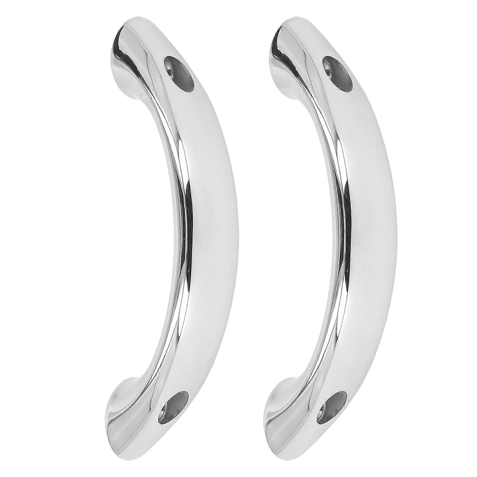 Stainless Steel Boat Grab Handles - 165mm for Yacht RV - Marine Hand Rail with corrosion resistance