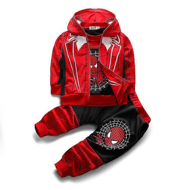 Barnas Spider-man 3-delt Boys 'Casual Set
