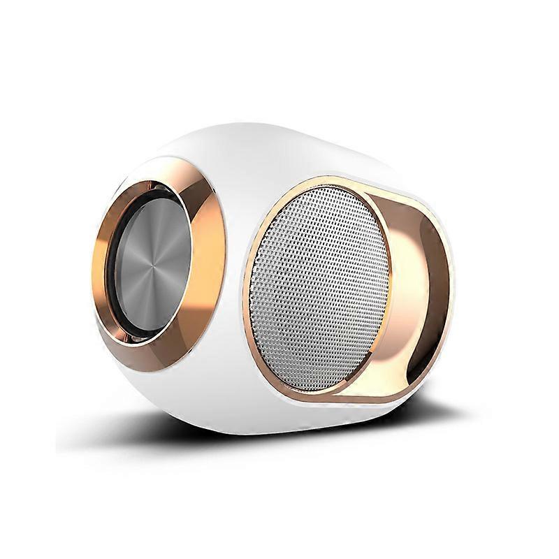 Subwoofer Bluetooth-högtalare bärbar lång batteritid litet ljud hög volym utomhushögtalare usb-laddning 1000mah