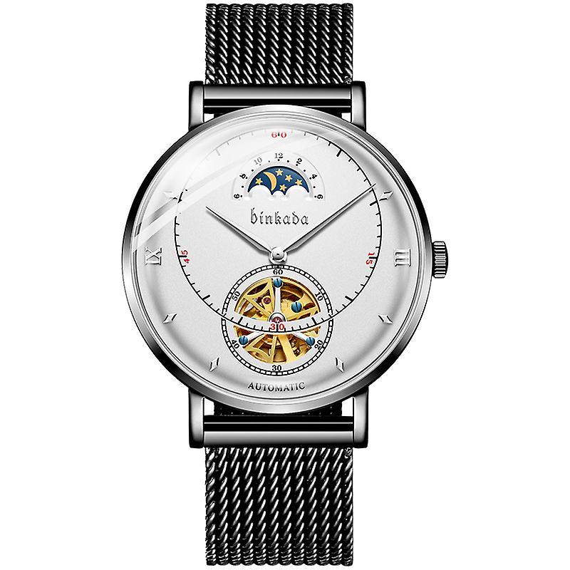 Men's mechanical watch automatic movement waterproof luminous pointer