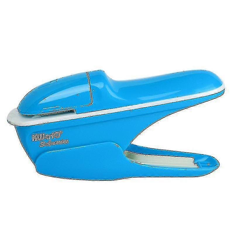 Submarine Stapleless Stapler, Environmental Protection Staple Free Stapler (white)