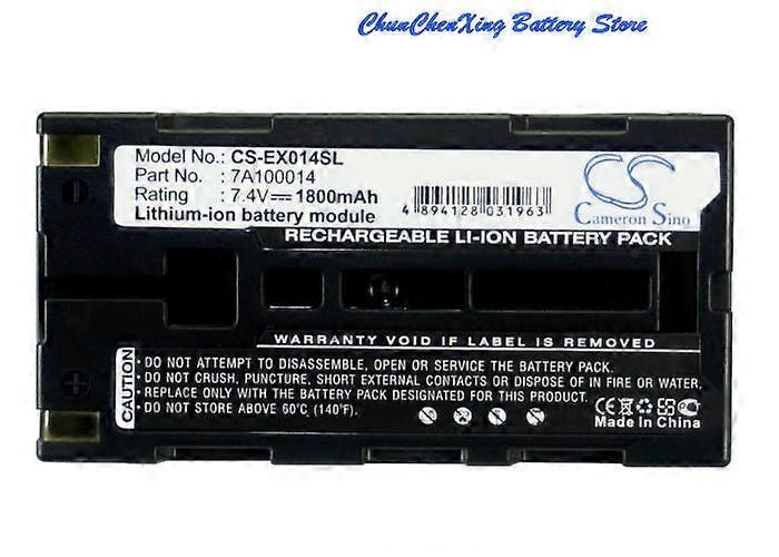 Batterie 1800mAh/2600mAh pour Extech ANDES 3, APEX 2, APEX 3, MP200, MP300, MP350, S1500, S1500T, S2500, S3750, S4500