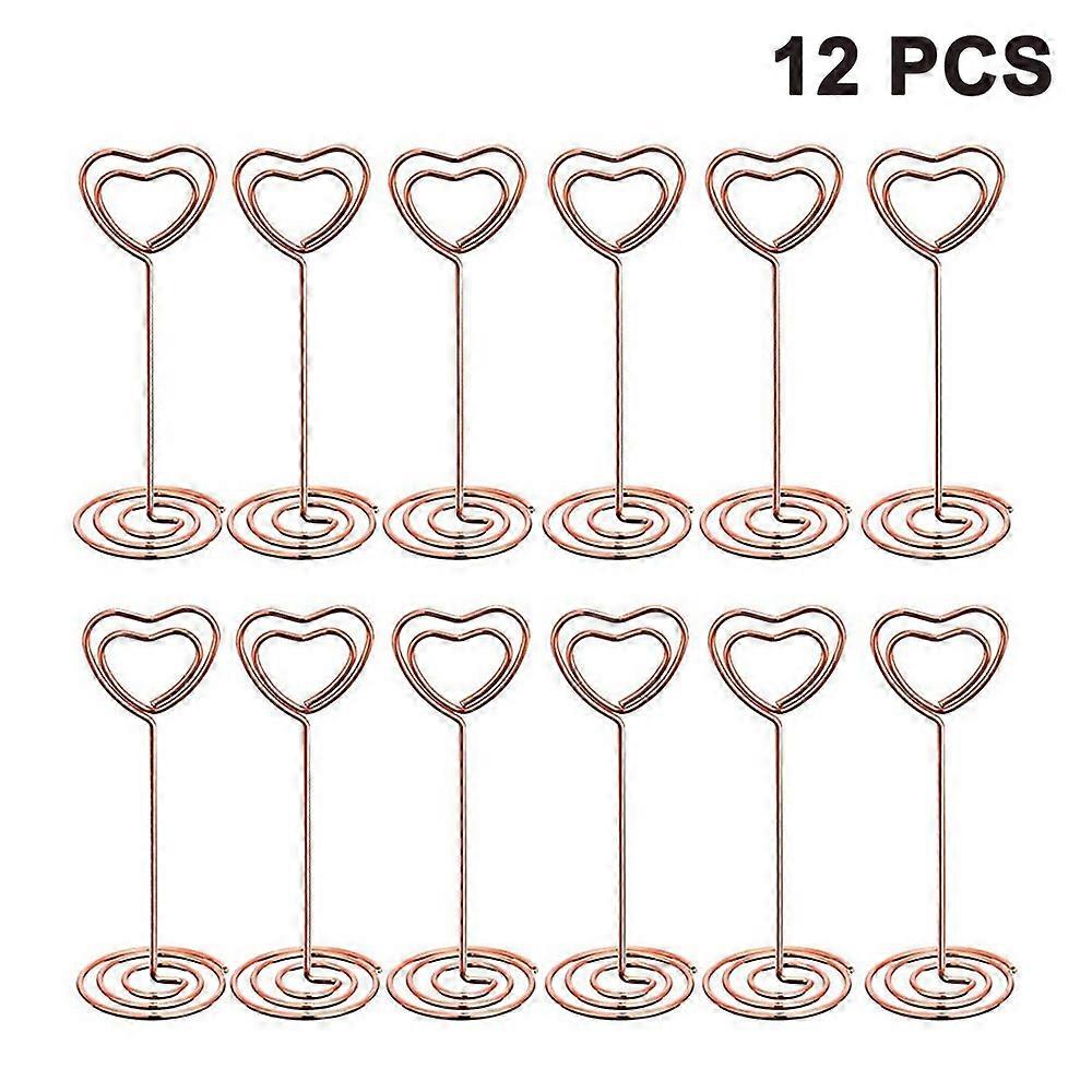 12pcs Alto Place Card Holder Table Number Holder Table Card Holder