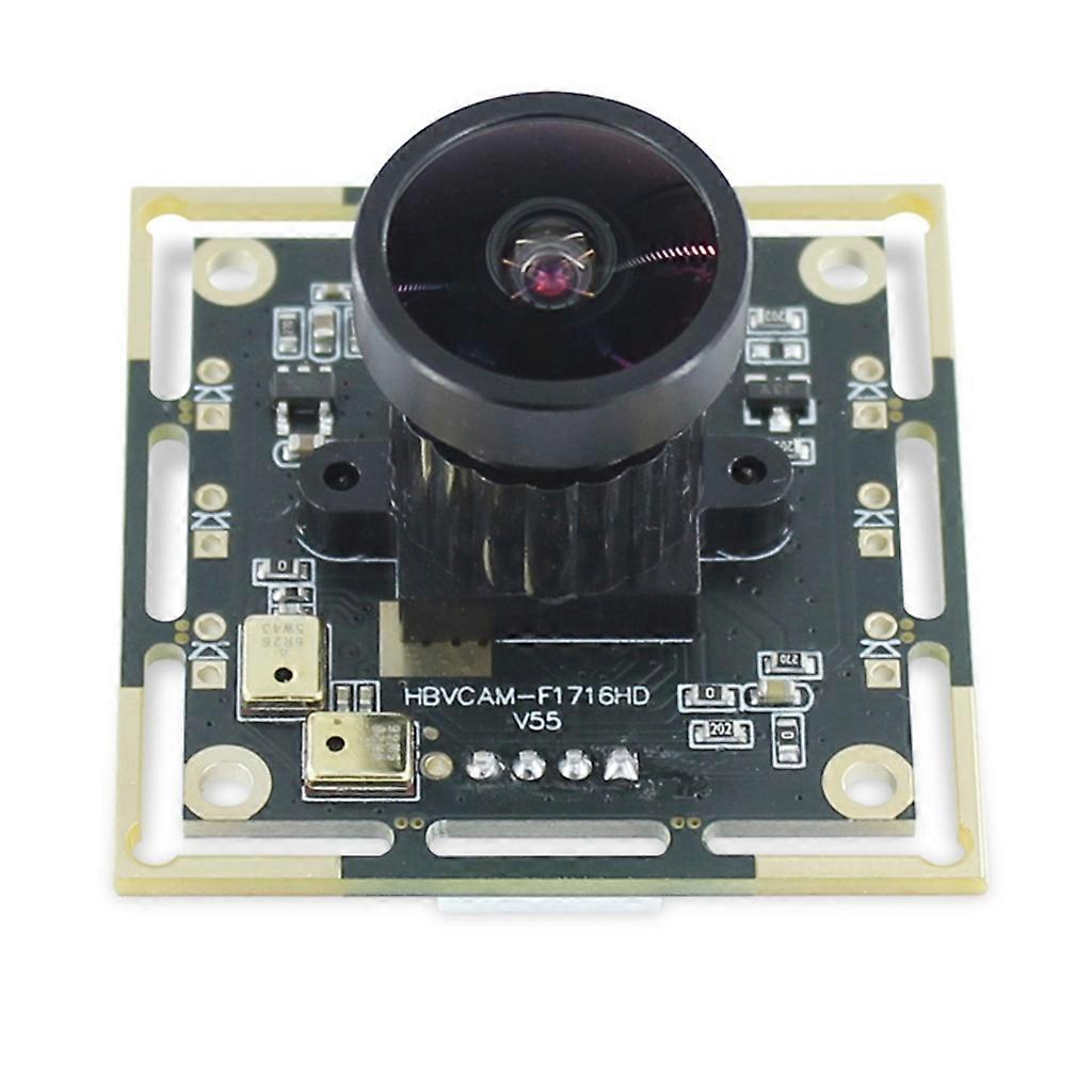 USB Camera Module Board 1080P 2MP 130 Wide Angle Lens for Face Recognition
