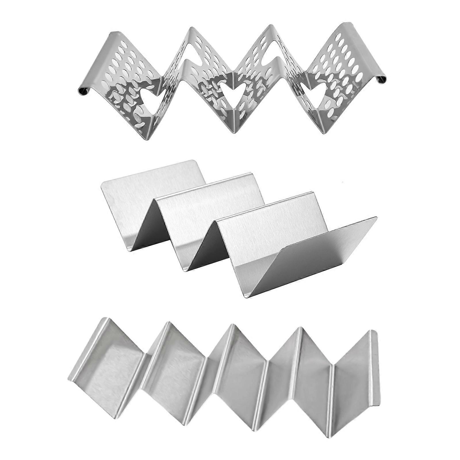 Edelstahltablett Taco Shell Halter Tortilla Stand hält Küchenregal