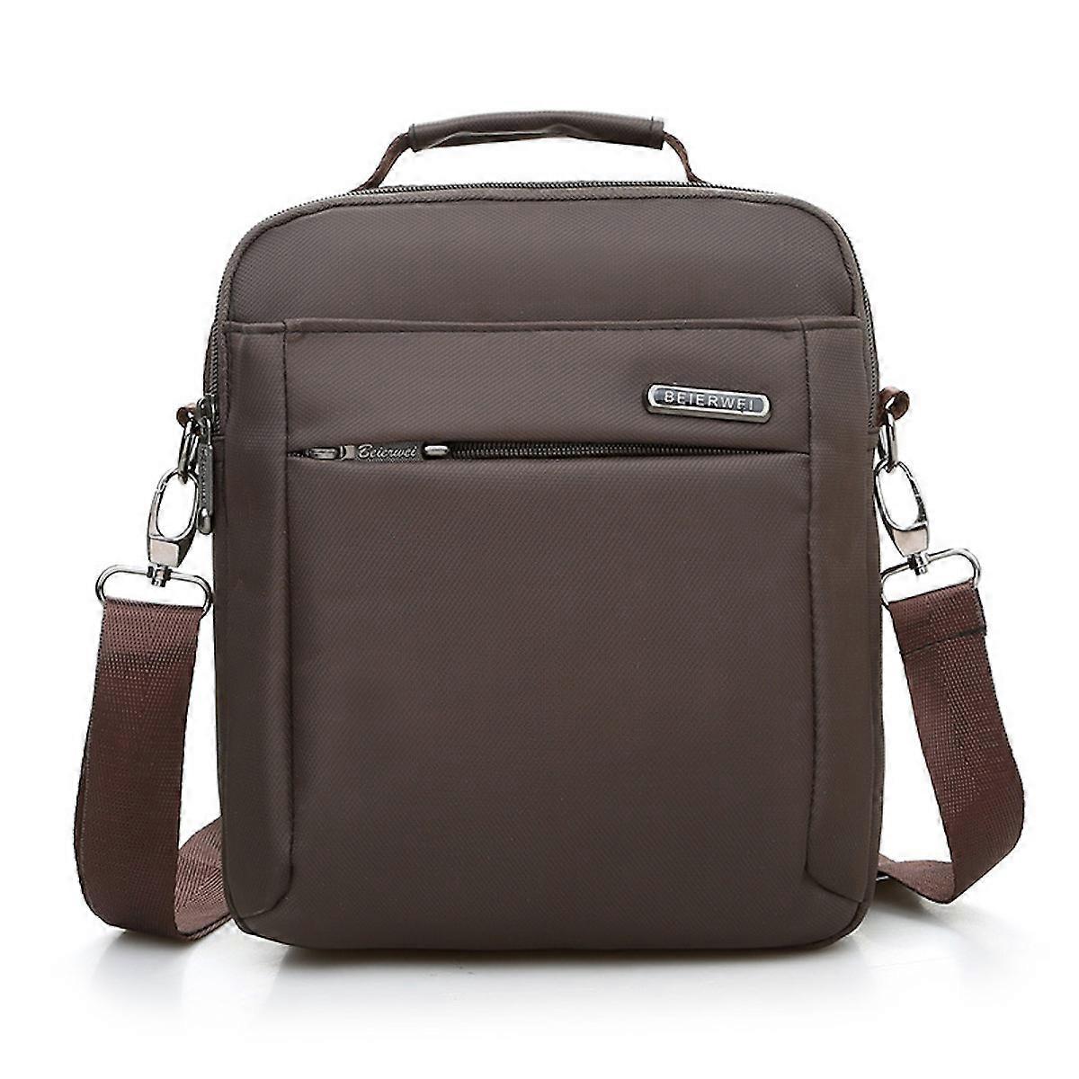 Causal Messenger Bag Cross Body Bag Men Satchel Bag Multi Pockets with Handle