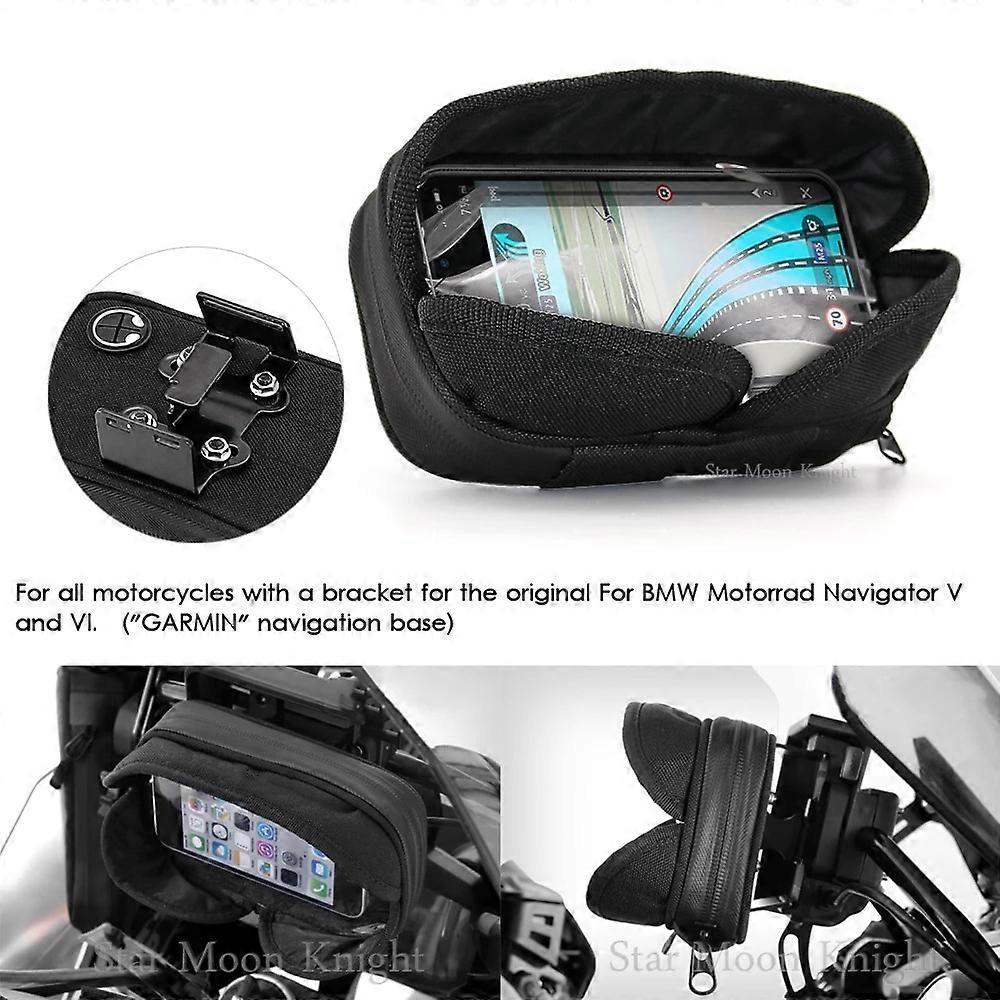 Motorcycle Mobile GPS waterproof screen media bag Navigation Device Bag FOR BMW R1250GS R1200GS S1000XR R 1200 1250 R RS RT