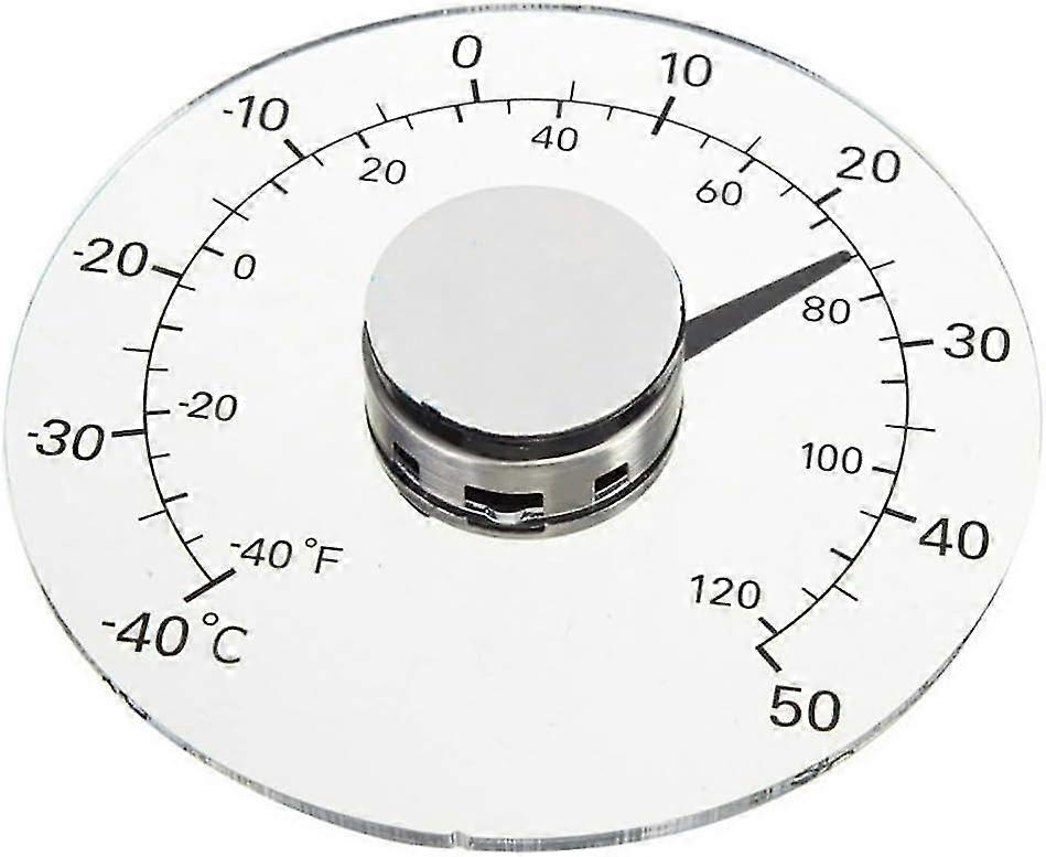 Outdoor Thermometer, Window Self-adhesive Transparent Waterproof