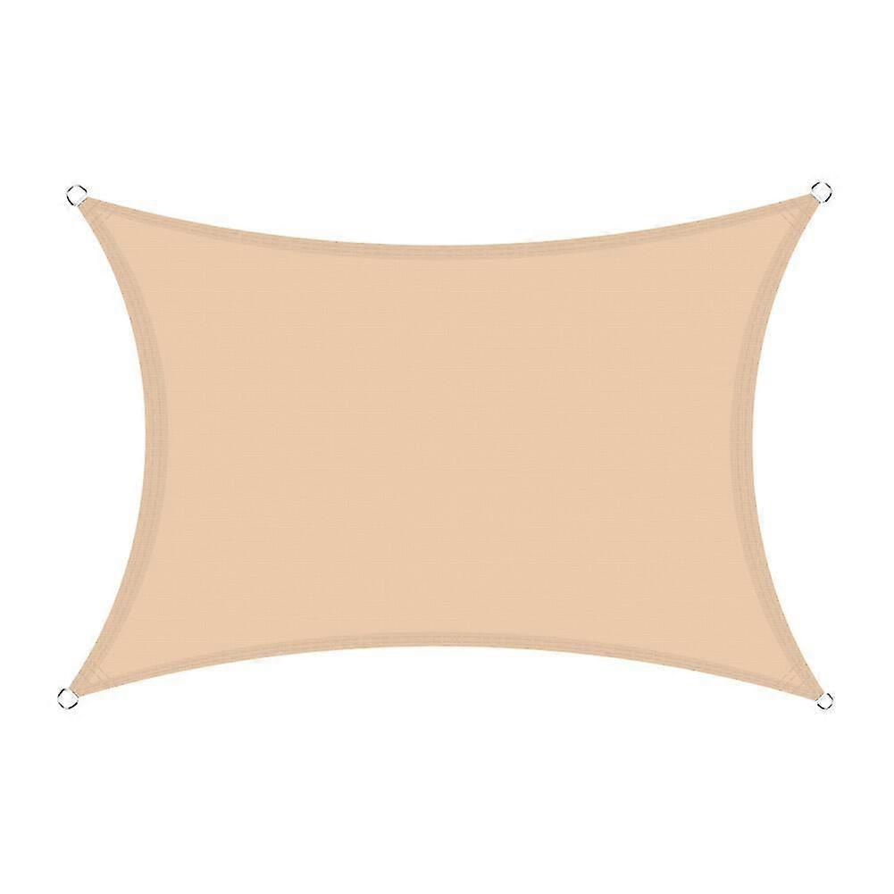 Patio Sun Sail Canopy Rectangle Uv Block For Outdoor Garden And Yard Activities 7 Colors 6 Sizes