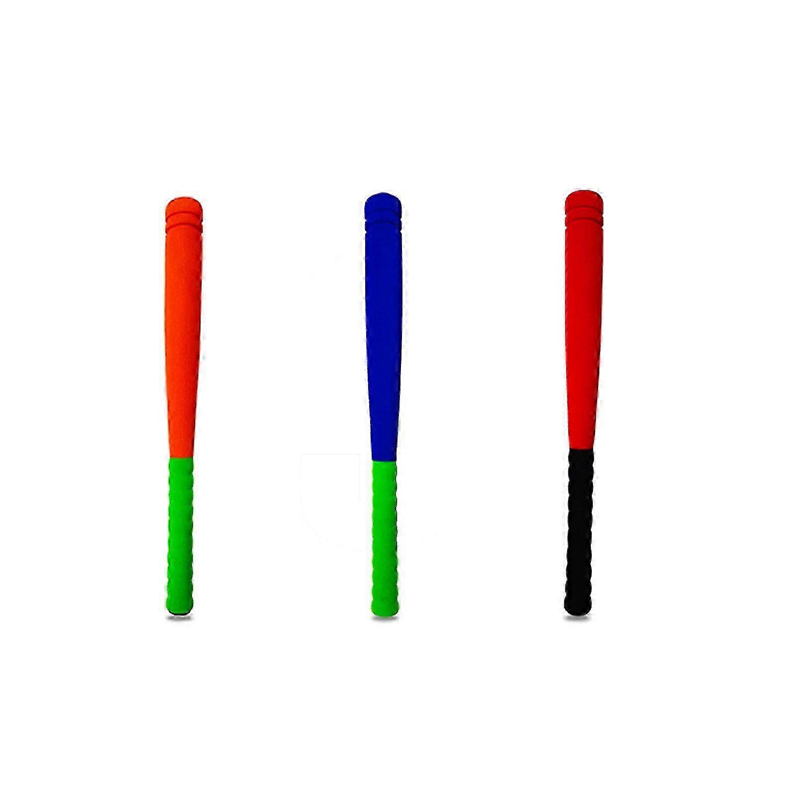 Jouet de balle en mousse pour enfants Outdoor Baseball Bat Softball Stick Bats Multicolor Réutilisable T-ball 1pcs Random