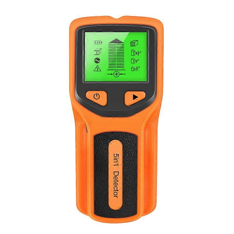 Stud Finder Wall Scanner - 5 in 1 Electronic Stud Detector with HD LCD Display, Wood AC Wire Metal Studs Detection