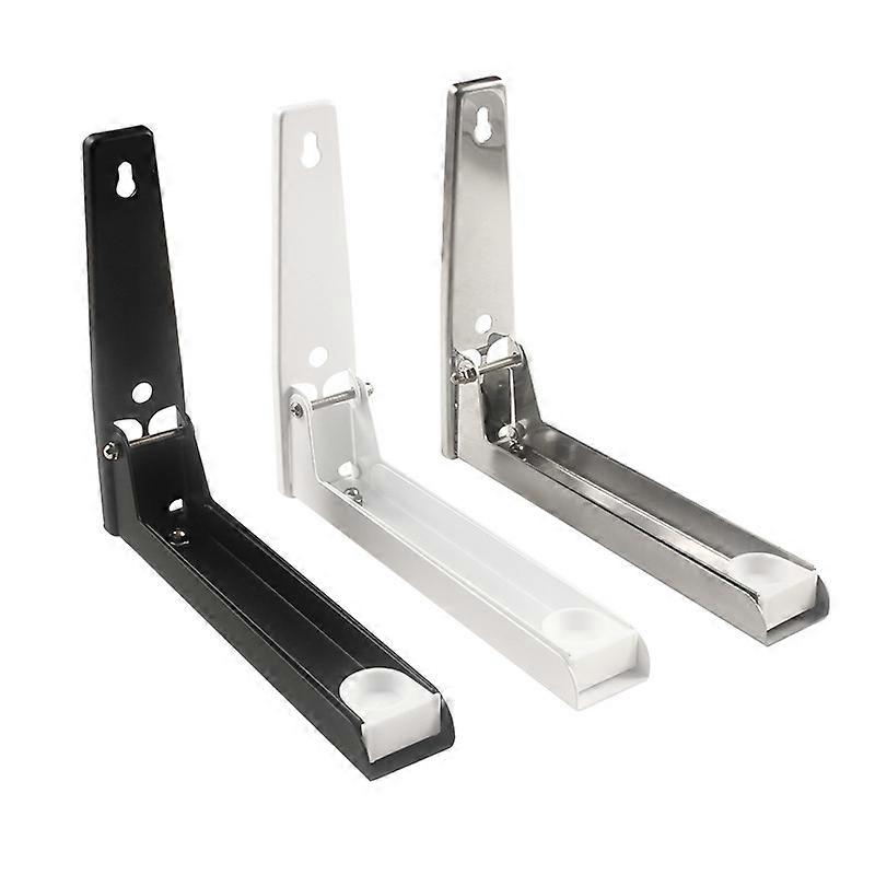 Microwave stand with arm, steel microwave stand, wall-mounted microwave stand, wall-mounted microwave shelf (2 pieces)