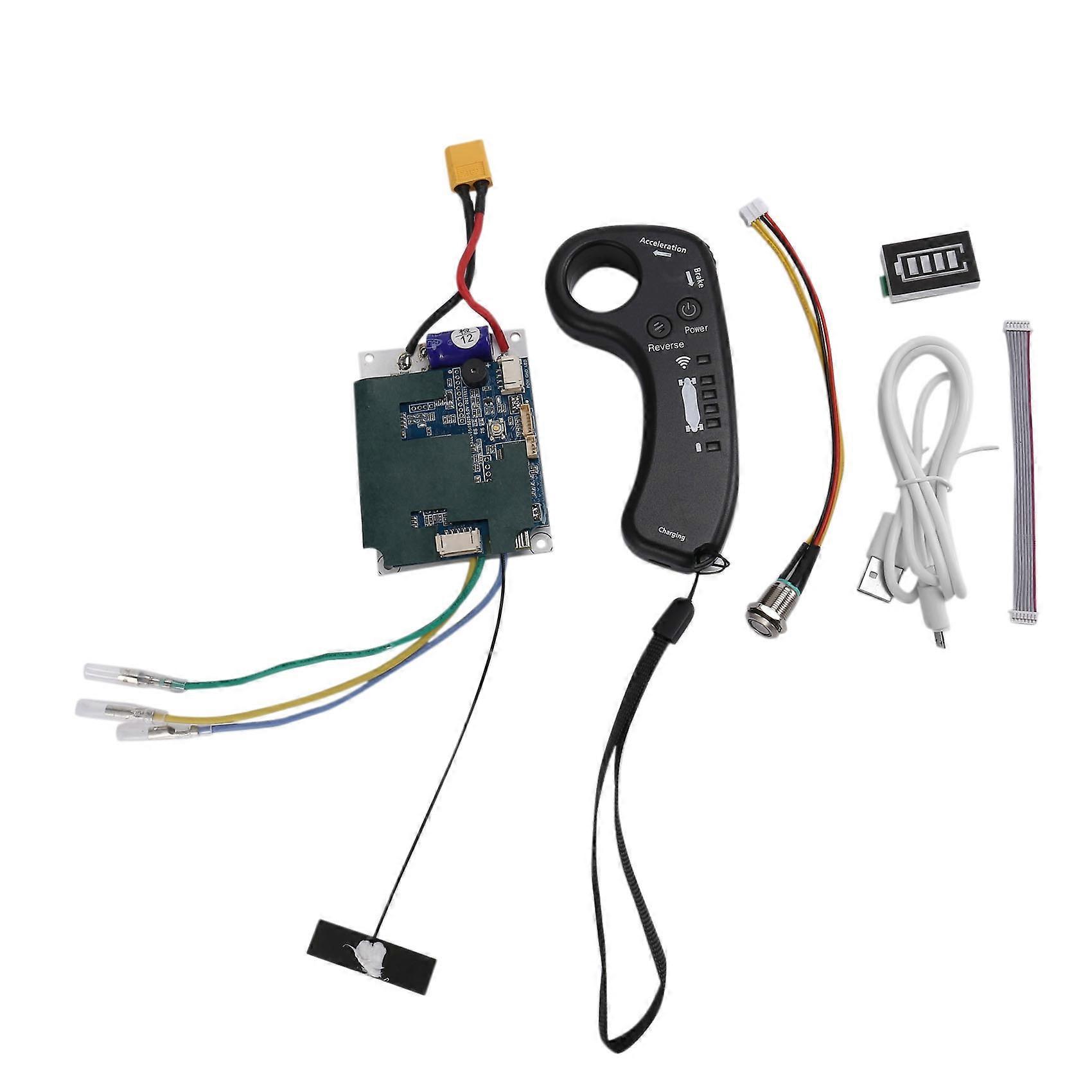 Electric Skateboard Single Drive Hub Motor Controller Set Longboard ESC Scooter Mainboard with Remo