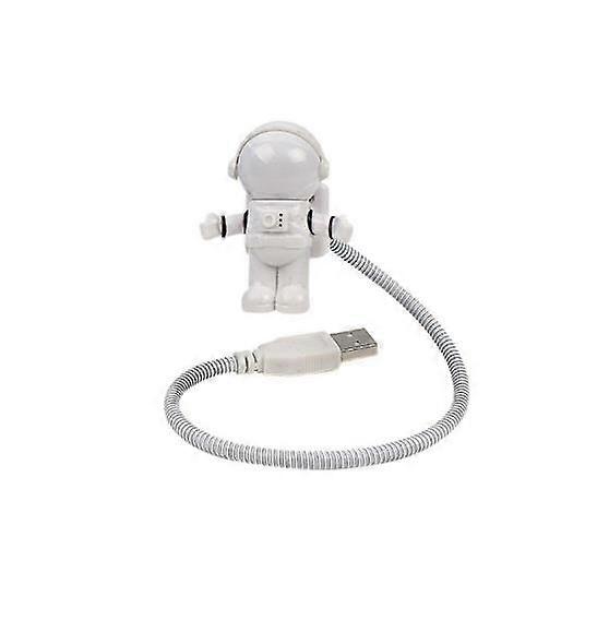 Light，USB Light with Switch Creative Spaceman Astronaut Figure LED Lamp for Laptop PC Notebook Flexible