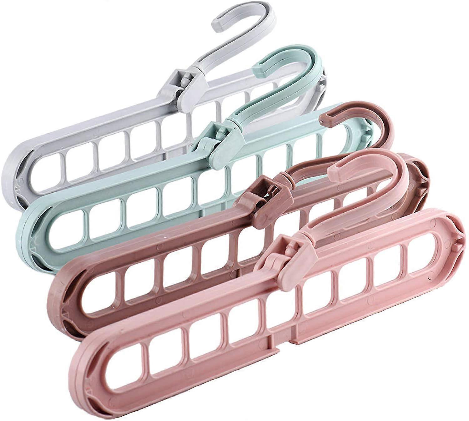 Magic Hangers - Space Saving Hangers, Folding Coat Hanger, 4 Packs