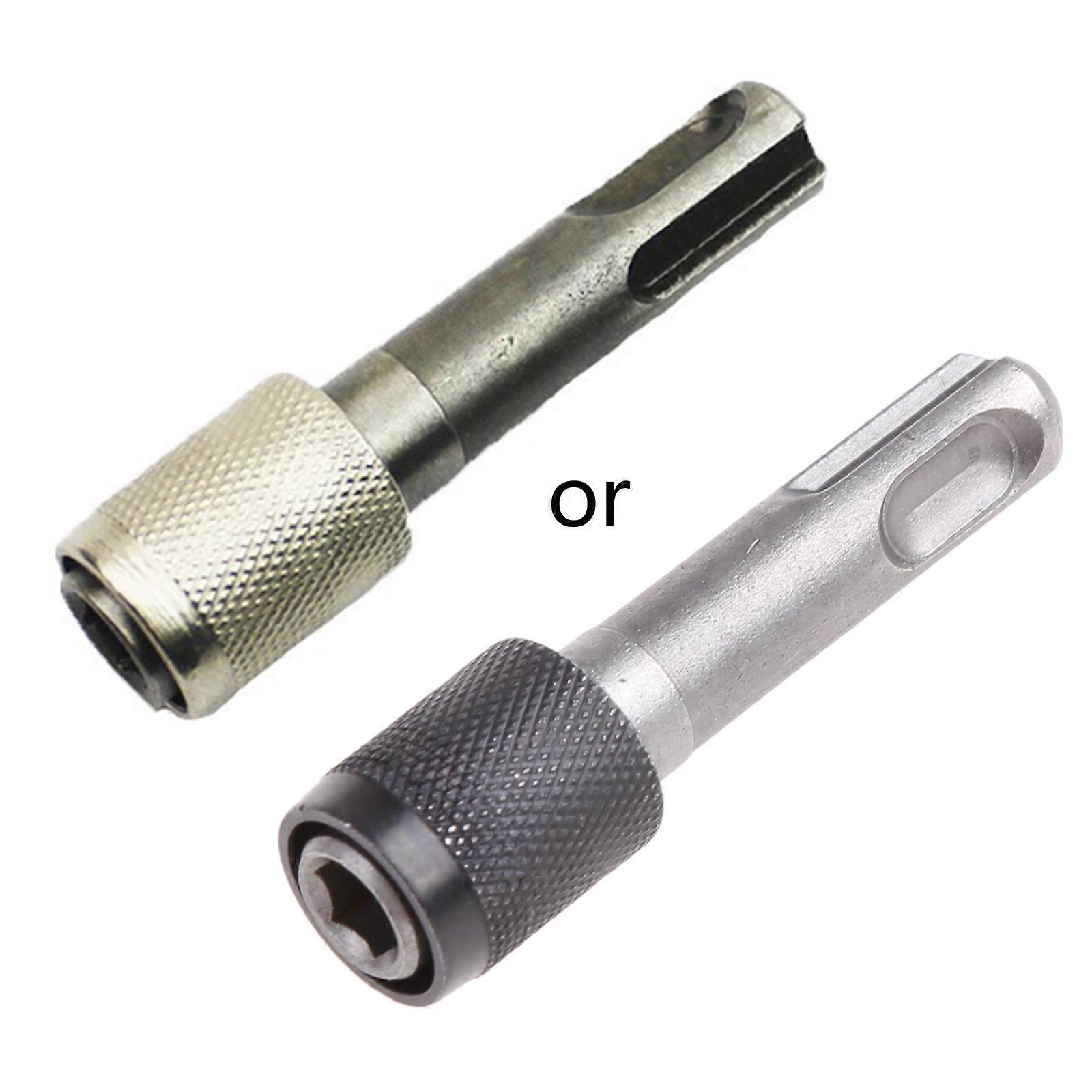 SDS Socket Adapter 1/4 Hex Shank Screwdriver Holder Drill Bit Converter