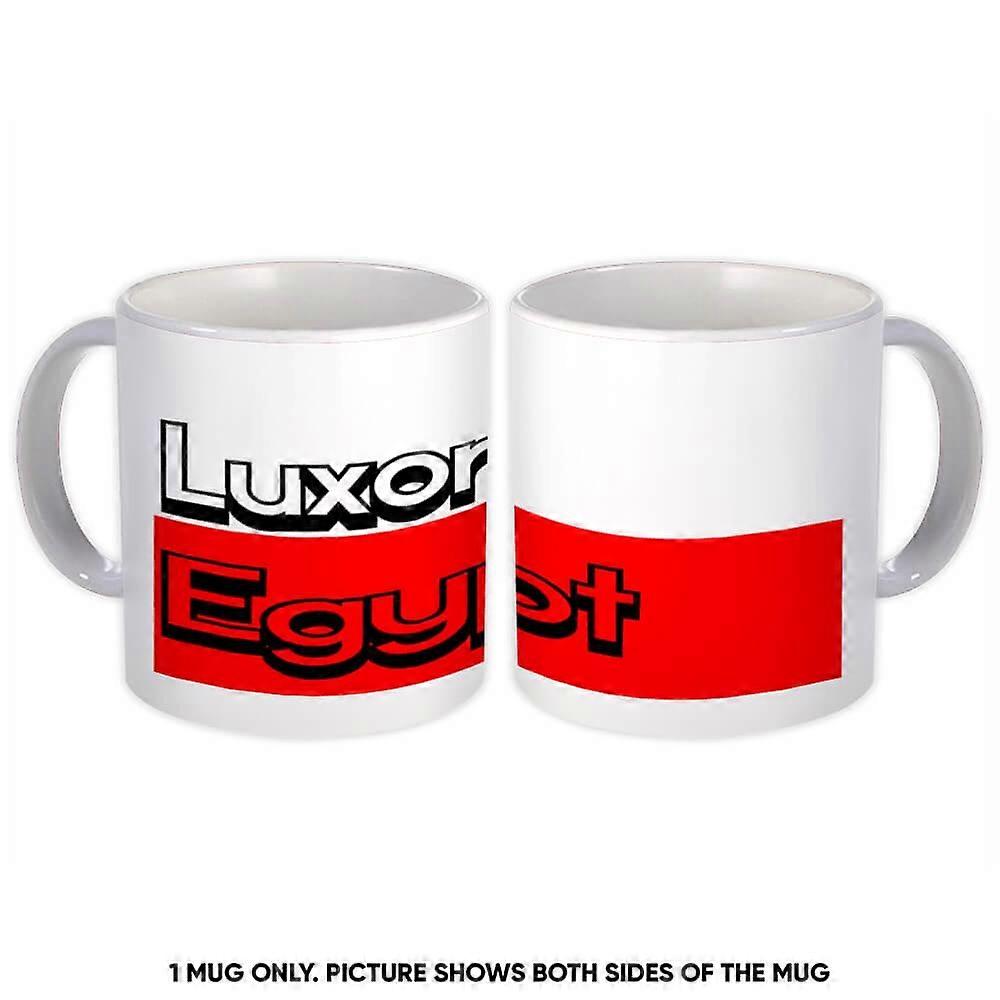 Tazza regalo: Luxor Egypt Rectangle