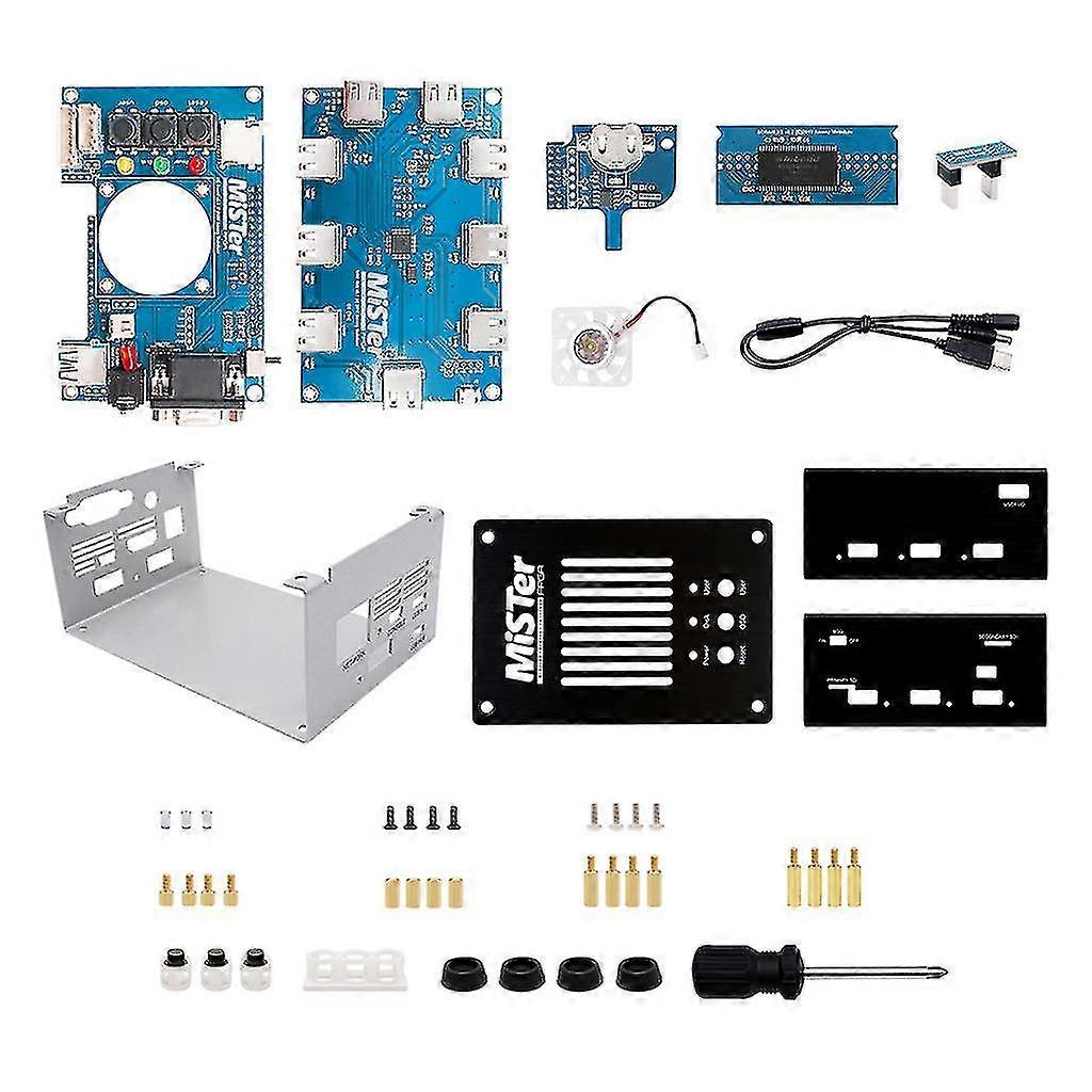 Terasic De10-nano Teile Mister Diy Metallgehäuse für Mister Fpga Io Board Kit