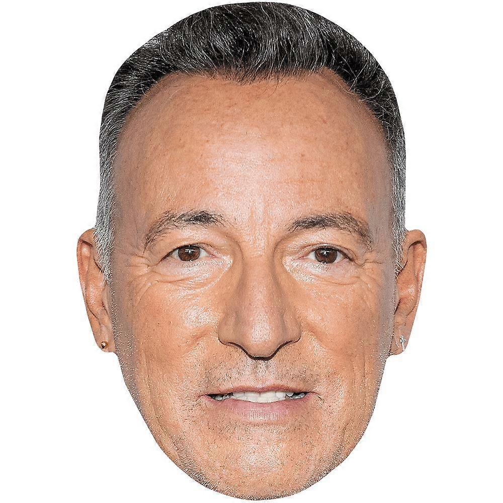 Bruce Springsteen (stubb) Kändismask, platt kortansikte
