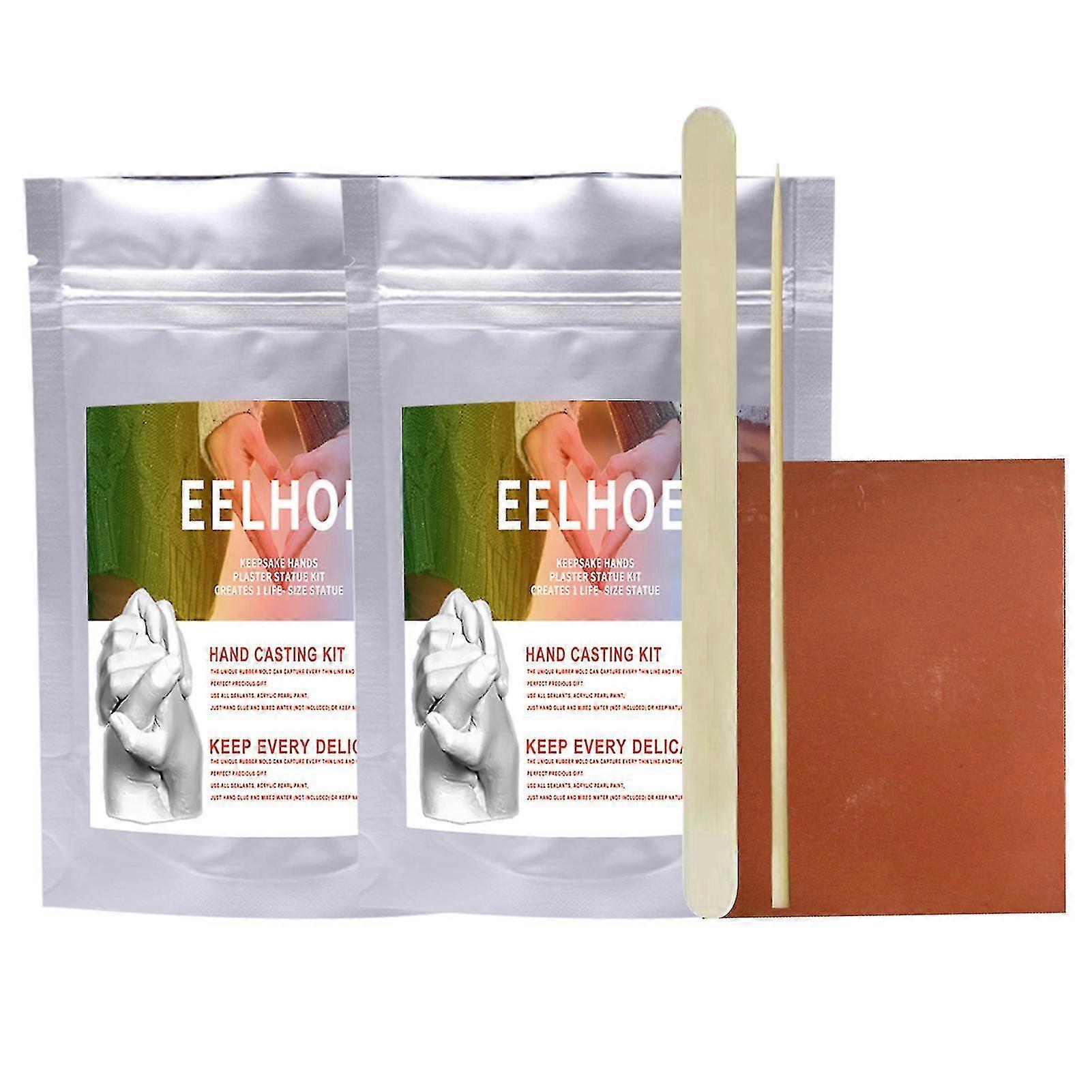 Hand Stencil Set Souvenir Casting Set Diy Plaster Casting Kit Handprint Keepsake Growth Memorials