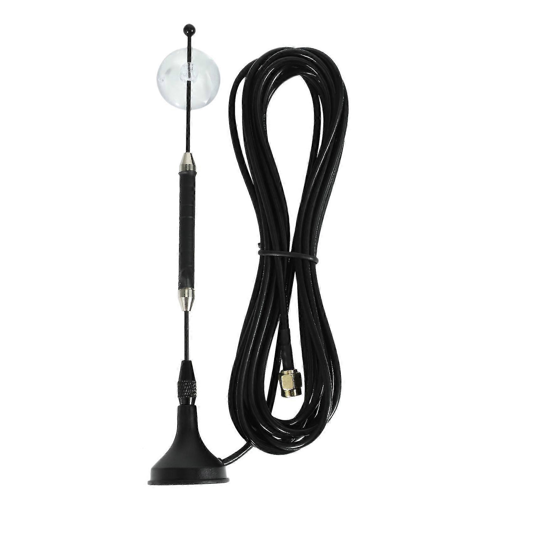 4G Antenne SMA Antenne High Gain Saugnapf Antenne mit Magnetfußanschluss GSM Signal Booste