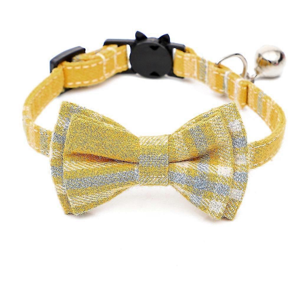 Cat Collar With , Adjable Cat Collar With Bowtie, Safety Breakaway Cat Collars